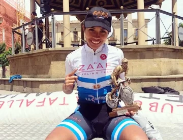 Maribel Aguirre festejó en España Maribel Aguirre festejó en España