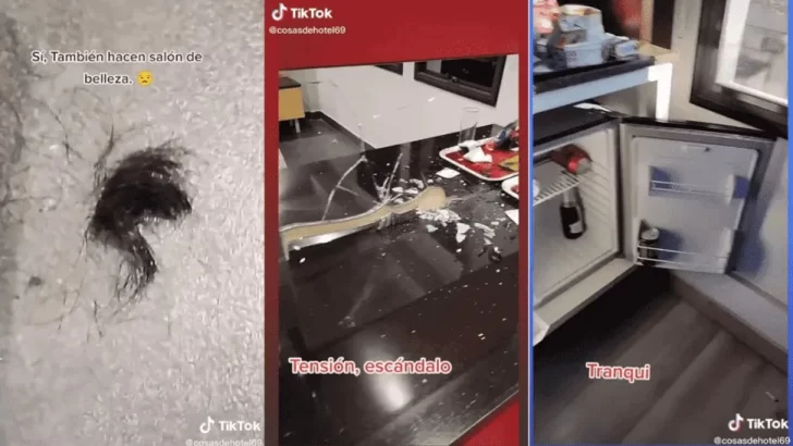 Trabaja en un “telo” y muestra en TikTok cómo quedan las piezas cuando se van las parejas Trabaja en un “telo” y muestra en TikTok cómo quedan las piezas cuando se van las parejas