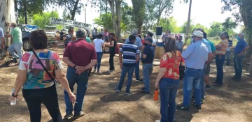 Protesta de sectores del campo por diferentes problemas: precio de la uva y sequía, los ejes Protesta de sectores del campo por diferentes problemas: precio de la uva y sequía, los ejes