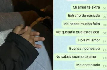 Perdió a su novio en un choque y le sigue hablando todos los días por WhatsApp
