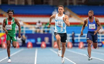 Franco Florio se convirtió en el argentino más rápido de la historia Franco Florio se convirtió en el argentino más rápido de la historia