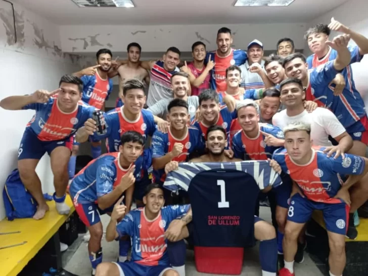 San Lorenzo de Ullum se trajo una gran victoria de San Luis