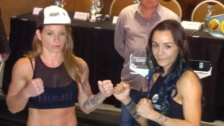 Las chicas superaron el pesaje y ya está todo listo para la velada de mañana Las chicas superaron el pesaje y ya está todo listo para la velada de mañana