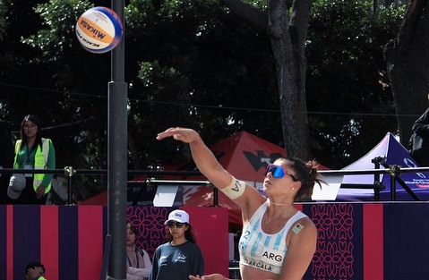 Fernanda Pereyra tuvo un inicio para el olvido en el Mundial de beach vóley
