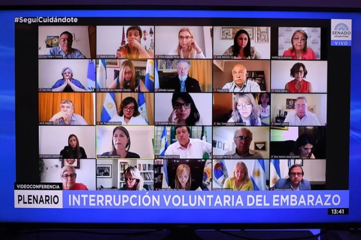 El Senado le dio dictamen a la legalización del aborto: se debatirá el 29 de diciembre