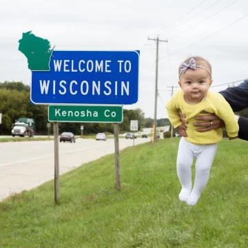 Una bebé recorre diferentes estados de EEUU para tener su Récord Guinness Una bebé recorre diferentes estados de EEUU para tener su Récord Guinness