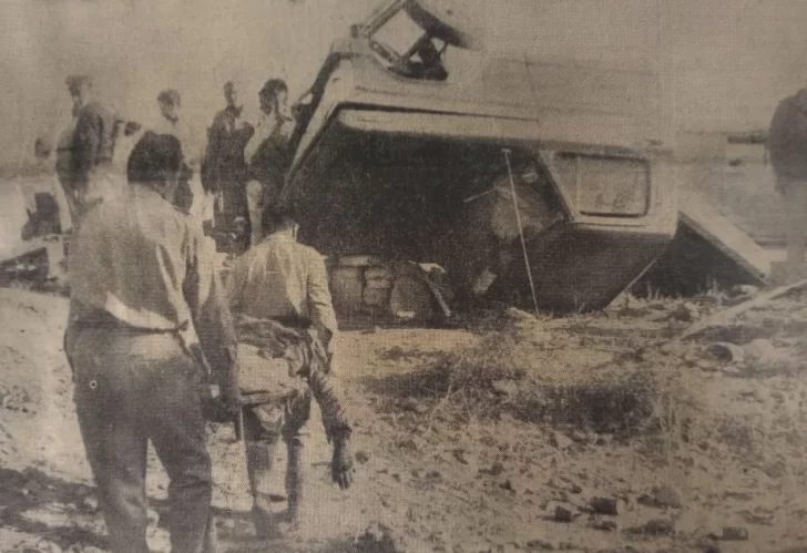 El día que Pocito se vistió de luto por la horrenda muerte de seis obreros en las vías del tren El día que Pocito se vistió de luto por la horrenda muerte de seis obreros en las vías del tren