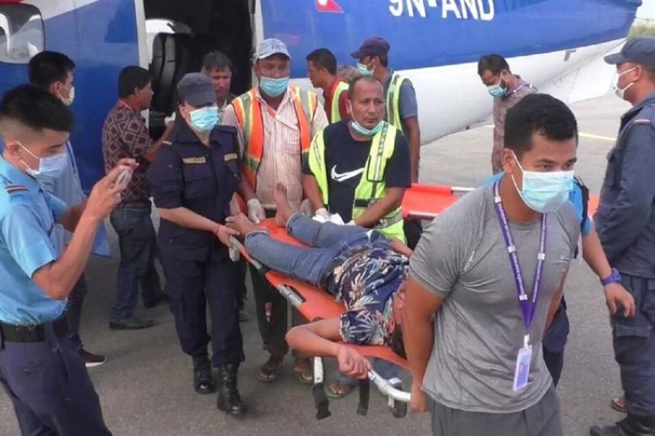 Un accidente de colectivo en Nepal ocasionó 28 muertos
