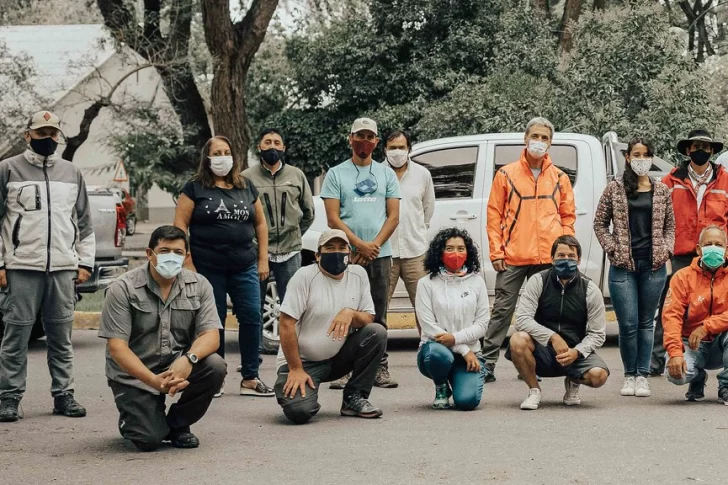 Con la partida de expedicionarios, comenzó una edición reducida del Cruce de Los Andes