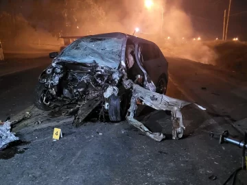 Las impactantes imágenes del accidente fatal en 9 de Julio Las impactantes imágenes del accidente fatal en 9 de Julio
