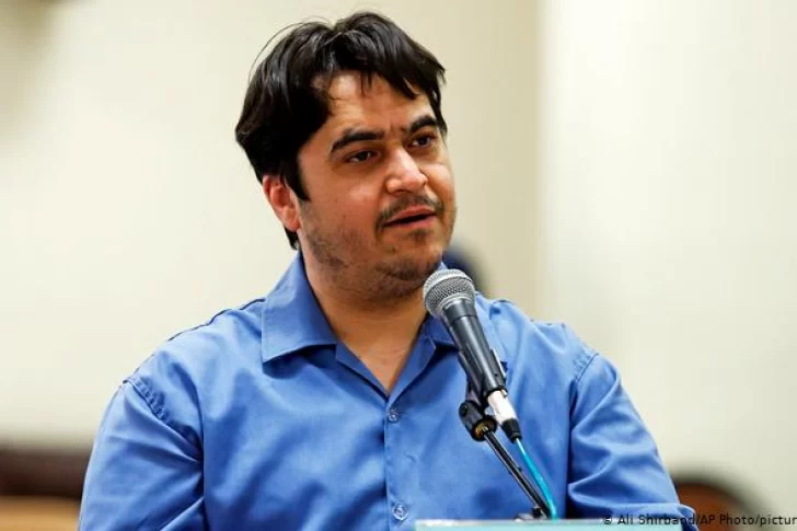 Irán ejecutó al opositor Ruhollah Zam
