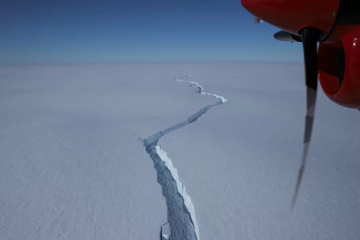 [VIDEO] Un enorme iceberg, del doble del tamaño de Madrid, se desprende de la Antártida