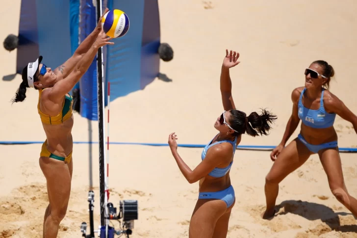 Beach voley: la pareja integrada por la sanjuanina Fernanda Pereyra cayó en el partido debut