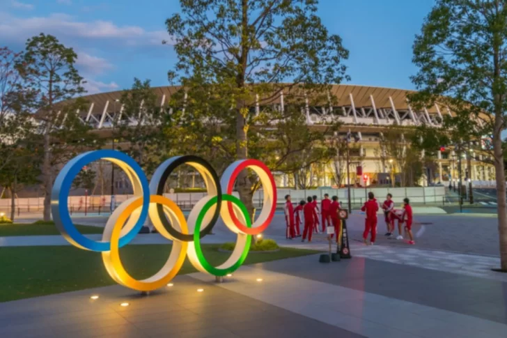 Tokio realizó una discreta ceremonia a un año del inicio de los JJOO