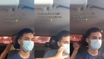 Un taxista denunció el acoso de una pasajera y el video se volvió viral Un taxista denunció el acoso de una pasajera y el video se volvió viral