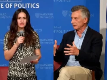 El insólito error de una presentadora al nombrar a Macri: “Expresidente de Venezuela” El insólito error de una presentadora al nombrar a Macri: “Expresidente de Venezuela”