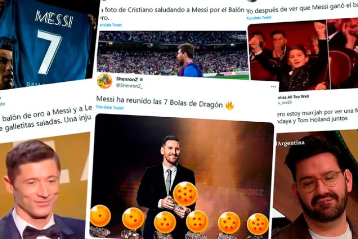 Los mejores memes del Balón de Oro: Cristiano y Lewandowski, el blanco de las bromas
