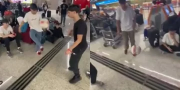 Les cancelaron el vuelo para el viaje de egresados a Bariloche y se “vengaron” en pleno aeropuerto Les cancelaron el vuelo para el viaje de egresados a Bariloche y se “vengaron” en pleno aeropuerto