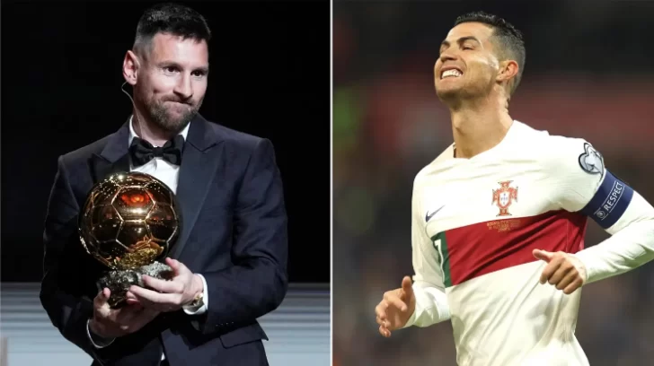 ¿Está enojado? Cristiano Ronaldo le dio “me gusta” a un posteo donde critican la elección de Messi