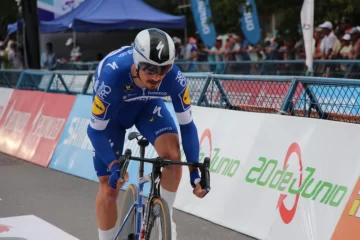 Julian Alaphilippe pulverizó los tiempos en la crono Julian Alaphilippe pulverizó los tiempos en la crono