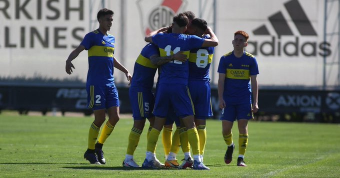 Boca goleó a River en la reserva del Superclásico Boca goleó a River en la reserva del Superclásico