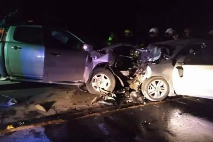 Dos sanjuaninos murieron en un choque frontal en Pinamar