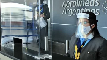 Aerolíneas Argentinas canceló 7 vuelos por contagios de coronavirus
