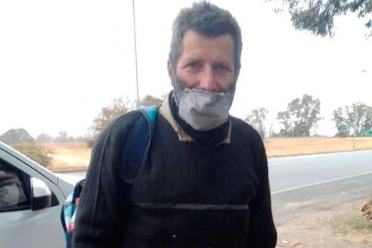 El albañil que se hizo viral por caminar 45 kilómetros para hacer una “changa”