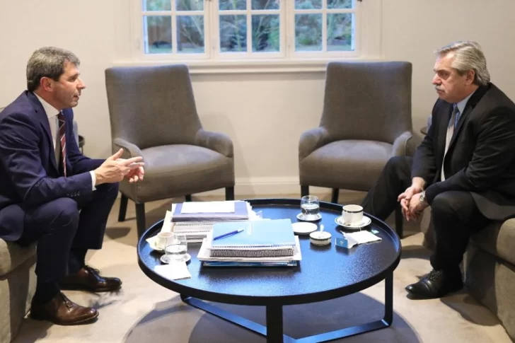 Uñac se reunió con Alberto Fernández: el ASJ, el Túnel y la situación sanitaria, la nutrida agenda