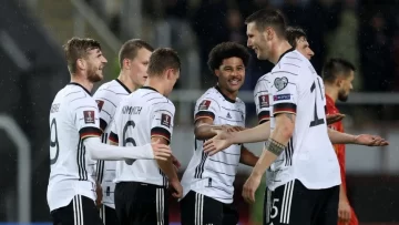 Alemania goleó a Macedonia del Norte y clasificó al Mundial de Qatar 2022 Alemania goleó a Macedonia del Norte y clasificó al Mundial de Qatar 2022
