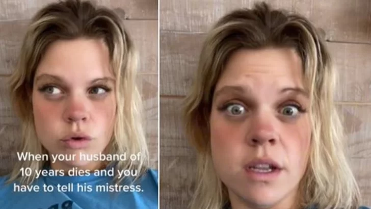 Se enteró que su esposo le fue infiel y cuando falleció decidió darle la noticia a la amante