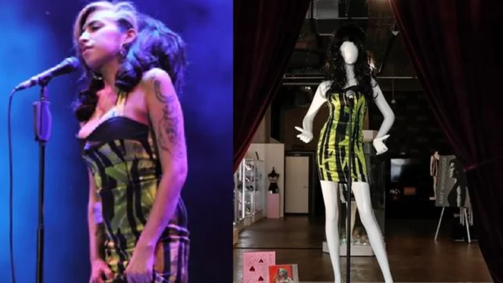 Subastaron el vestido que usó Amy Winehouse en su último show en US$ 243.200 Subastaron el vestido que usó Amy Winehouse en su último show en US$ 243.200