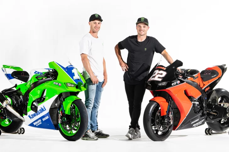 Un carenado especial para el dúo KRT para conmemorar el 125º aniversario de Kawasaki