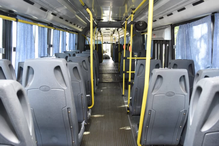 El colectivo articulado hará el tramo San Juan-Sarmiento El colectivo articulado hará el tramo San Juan-Sarmiento