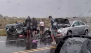 Una familia sanjuanina protagonizó un accidente en el camino de Altas Cumbres Una familia sanjuanina protagonizó un accidente en el camino de Altas Cumbres