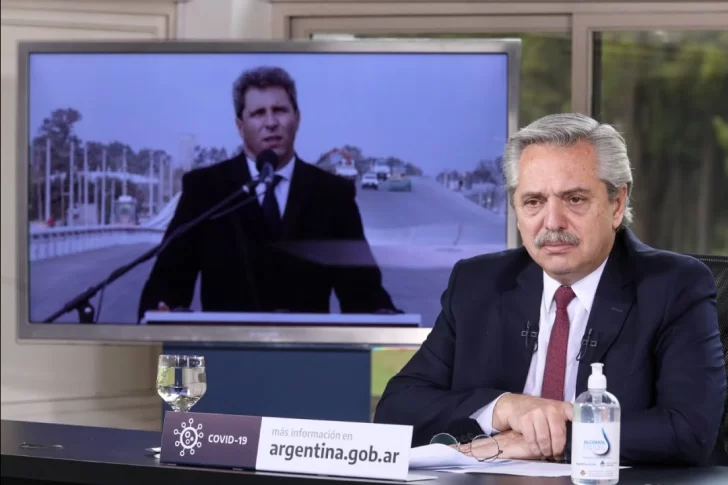 Fernández anuncia obras de refuerzo al sistema sanitario con Uñac presente