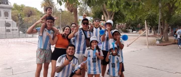 Argentina le ganó a México y los sanjuaninos salieron a festejar