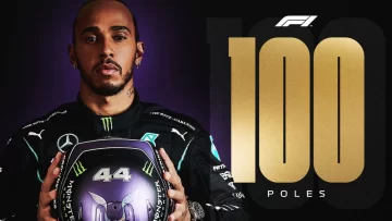 Lewis Hamilton logró su pole número 100 en España y hace historia en al Fórmula 1