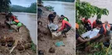 Rescataron a un nene que pasó más de 20 horas en una heladera para salvarse de un alud Rescataron a un nene que pasó más de 20 horas en una heladera para salvarse de un alud