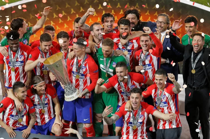 Simeone condujo a Atlético de Madrid a un nuevo título: la Liga de Europa