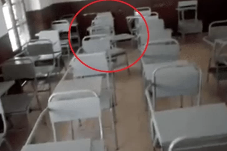 Por casualidad, un profesor grabó actividad paranormal en un aula