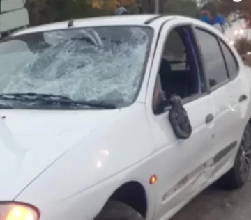 Murió una de las mujeres arrolladas por dos autos en Santa Lucía Murió una de las mujeres arrolladas por dos autos en Santa Lucía