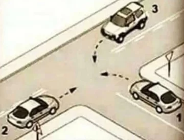 Preguntaron en Twitter “¿qué auto debe pasar primero?” y se armó un revuelo Preguntaron en Twitter “¿qué auto debe pasar primero?” y se armó un revuelo