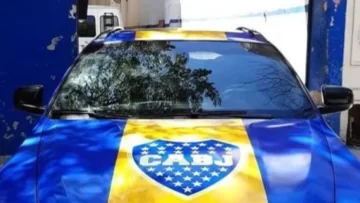 Encontraron el auto más hincha de Boca del mundo Encontraron el auto más hincha de Boca del mundo
