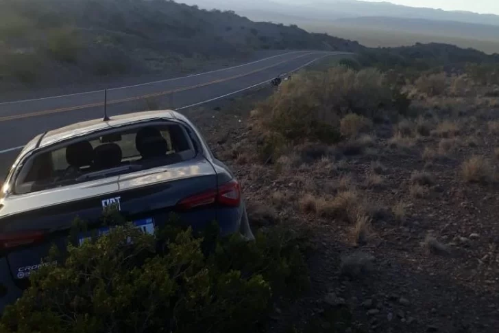 Volcó cuando viajaba de Jáchal a Capital y sólo sufrió heridas leves