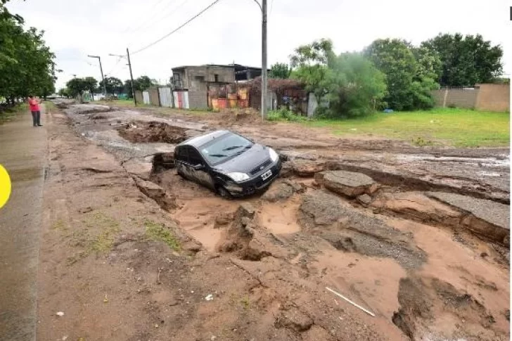 Caos por fuerte temporal que azotó Córdoba