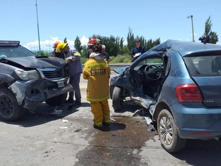 El grave estado de salud del joven que protagonizó el tremendo accidente en Ruta 40 El grave estado de salud del joven que protagonizó el tremendo accidente en Ruta 40