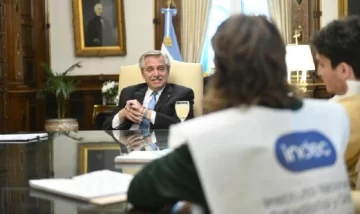 Fernández: “El censo nos permite pensar cómo podemos construir un mejor futuro” Fernández: “El censo nos permite pensar cómo podemos construir un mejor futuro”