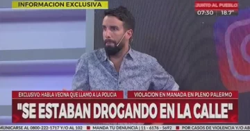 Azzaro se defendió tras su repudiable frase sobre la violación grupal en Palermo Azzaro se defendió tras su repudiable frase sobre la violación grupal en Palermo