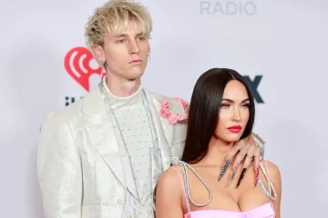 Megan Fox reveló que toma la sangre de su pareja Machine Gun Kelly